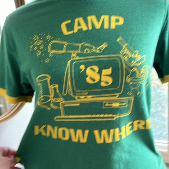 Vintage perfection! Science camp tee t-shirt - Picture 3 of 4